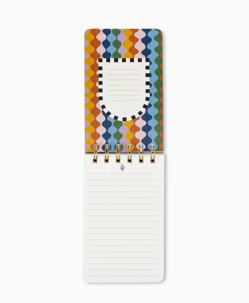 Blue Cheetahs Twin Wire Notepad