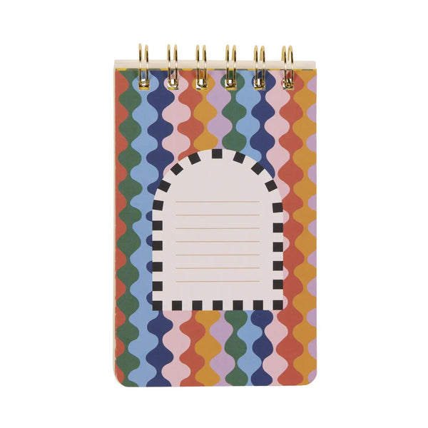 Moon Phases Twin Wire Notepad