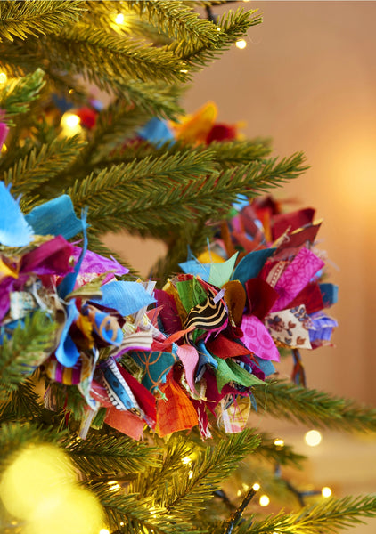 Recycled Sari Eco Tinsel/Garland - Multi
