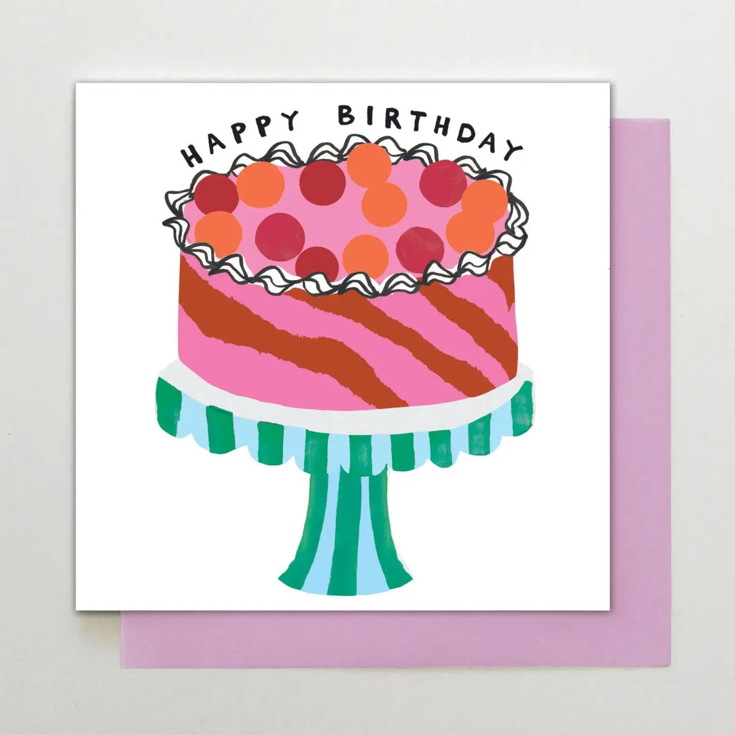 Big Birthday Cake Greetings Card