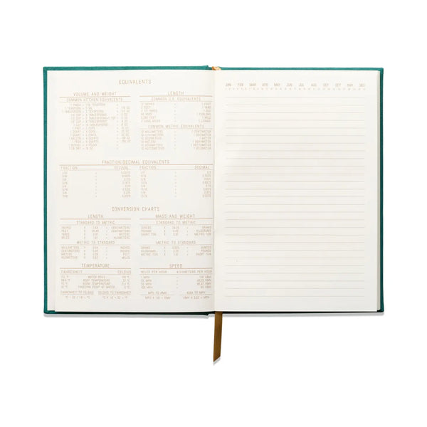 Ink Suedette Journal - Green