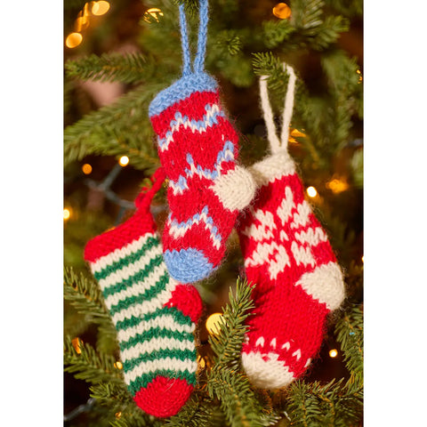 Knitted Stocking Decoration