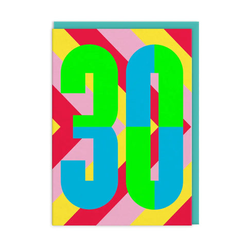 30 Birthday Card