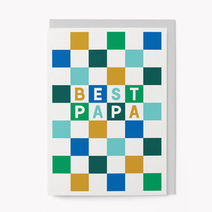 Best Papa - Father's Day Greeting Card