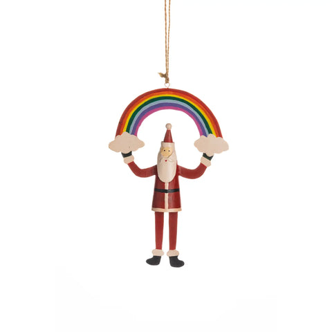 Rainbow Santa