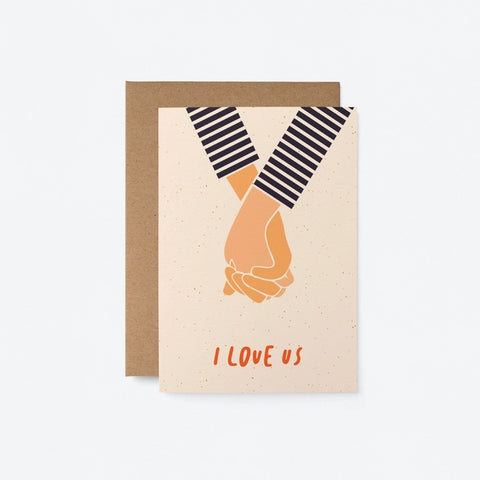 I Love Us - Love & Anniversary Greeting Card