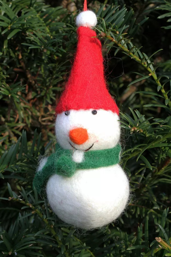 Christmas Snowman Decoration