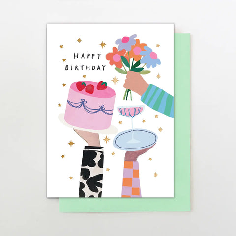 Birthday Treats Greeting Card