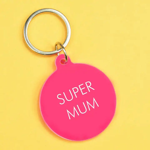 Super Mum Keytag