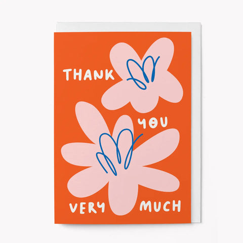Thank You Very Much Greeting Card