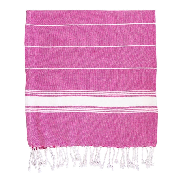 Turkish Beach Towel - Pink