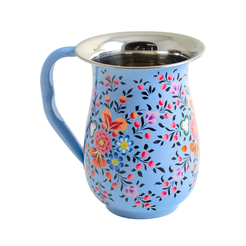 Hand Painted Enamel Jug