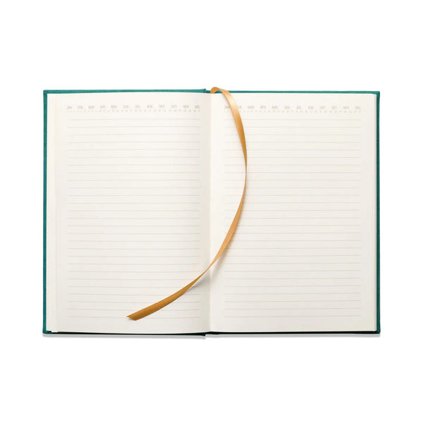 Ink Suedette Journal - Green