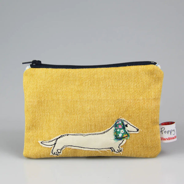 Dachshund Embroidered Purse