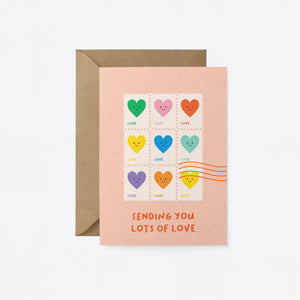 Lots of Love - Greeting Card