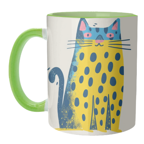 Leopard Kitty Mug