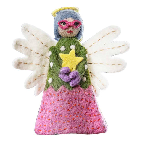 Felt Christmas Angel Tree Topper