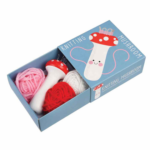 ** NOW HALF PRICE ** Knitting Mushroom
