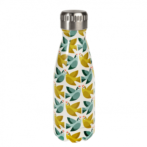 Stainless Steel Water Bottle - Birds - 260ml