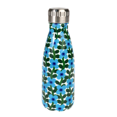 Stainless Steel Water Bottle - Forget-Me-Nots - 260ml
