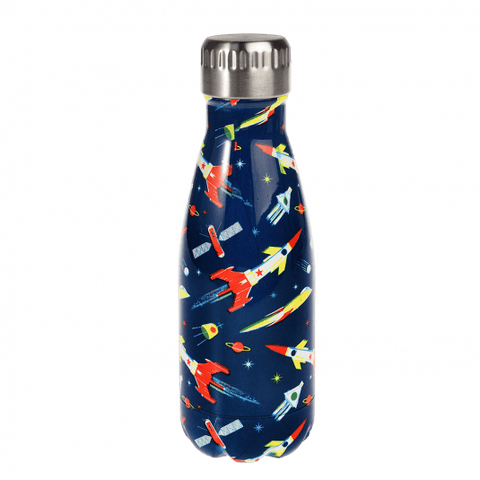 Stainless Steel Water Bottle - Rockets - 260ml
