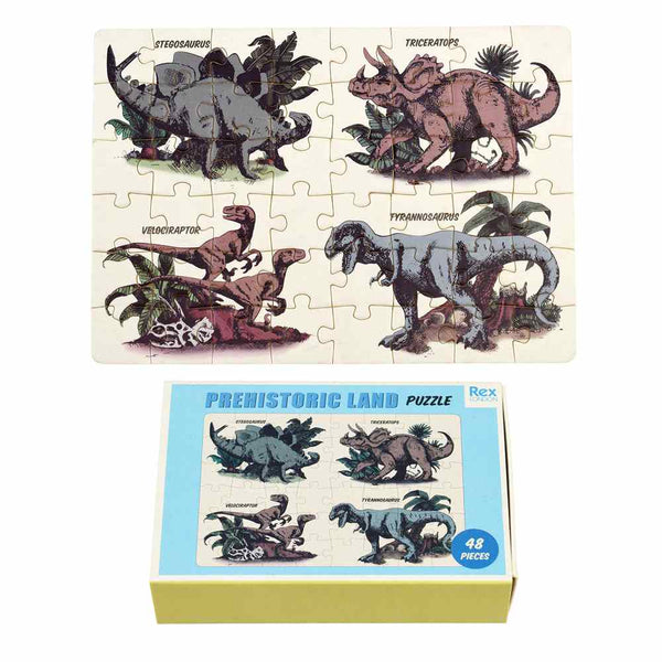 Dinosaur Matchbox Puzzle