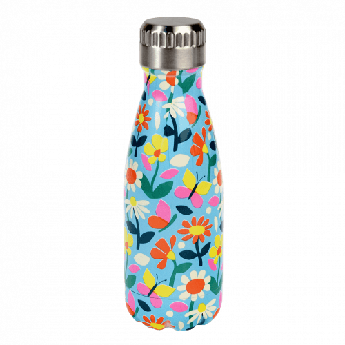 Stainless Steel Water Bottle - Butterflies - 260ml