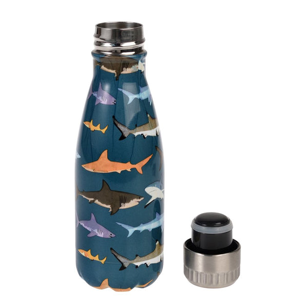 Stainless Steel Water Bottle - Sharks - 260ml
