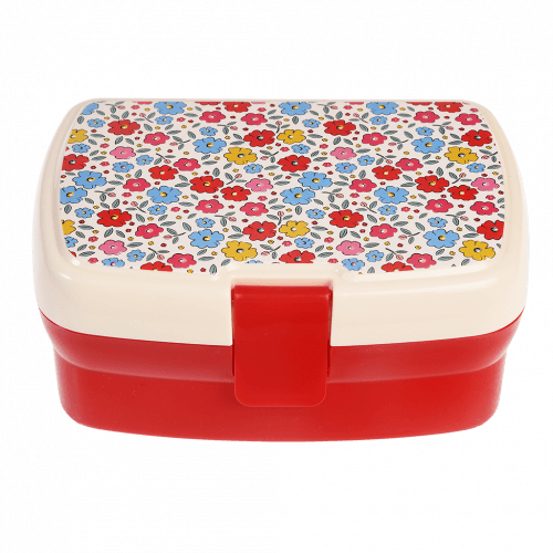 Ditsy Print Lunch Box With Tray