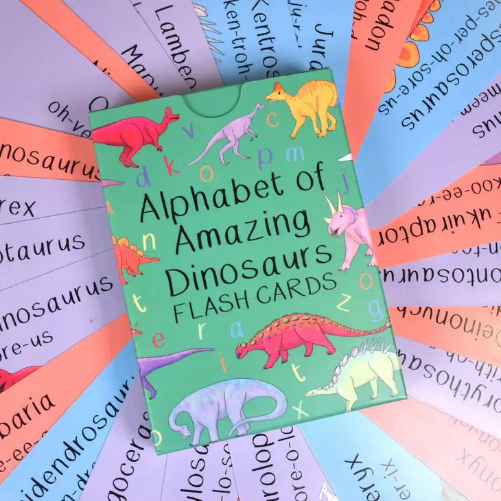 Alphabet of Amazing Dinosaurs Fact Cards
