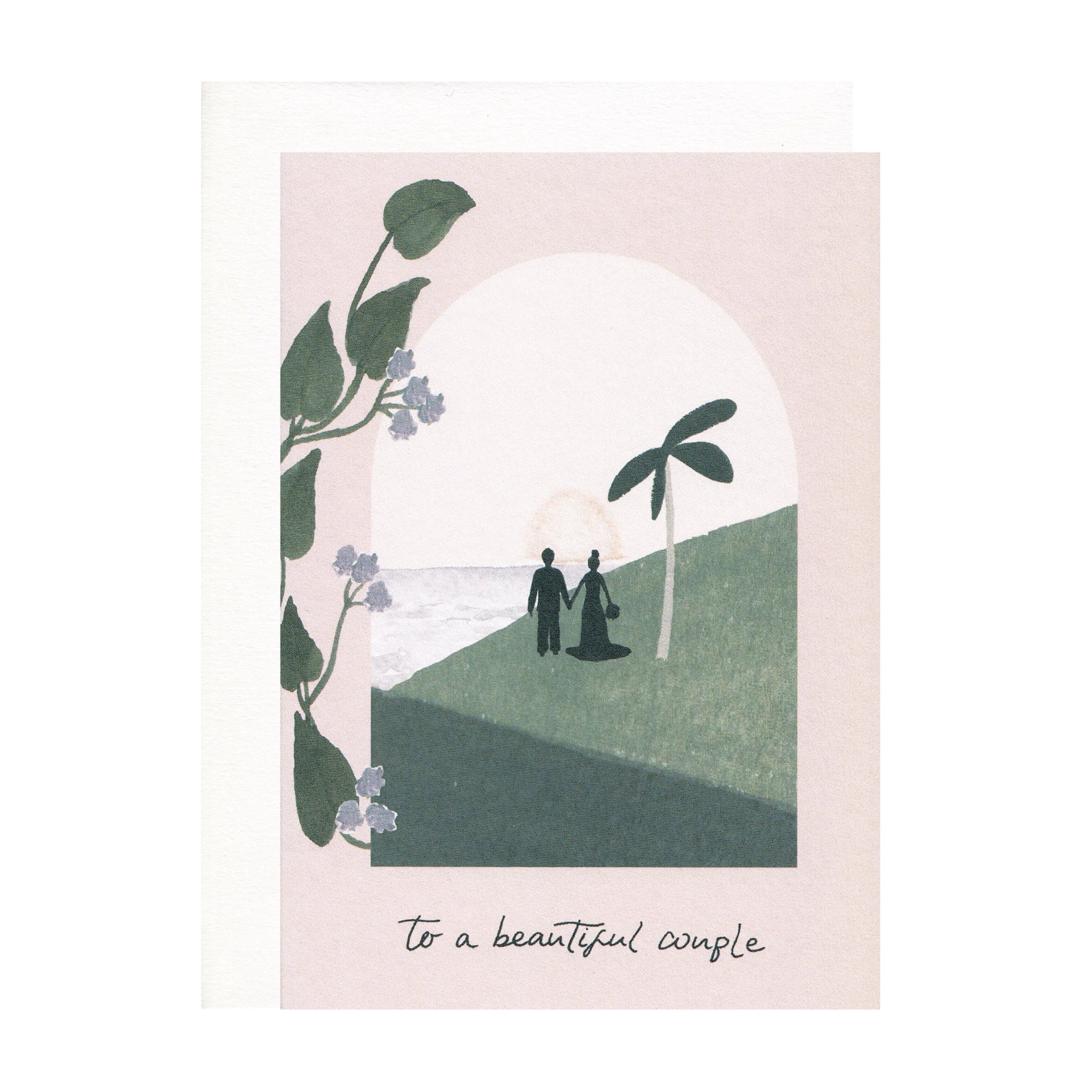 'A Beautiful Couple' Wedding Card