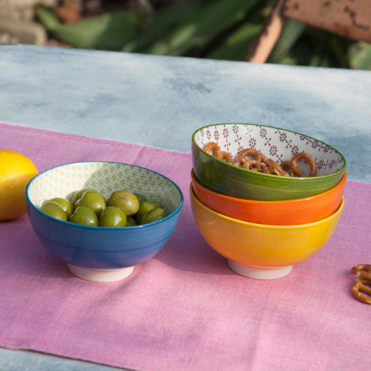 WERE £6.95 - NOW £4.20 - Green Ceramic Bowl