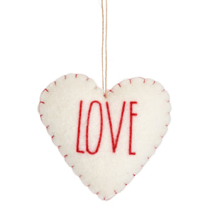 XMAS 2022 SALE!! LOVE Felt Hanging Decoration