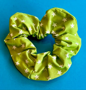 Green Star Scrunchie