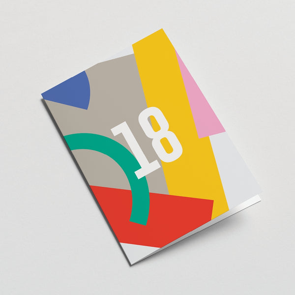 18th Birthday - Age Card