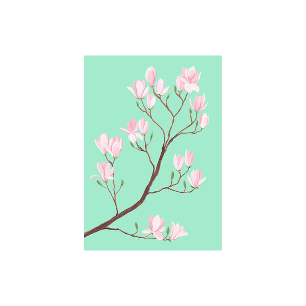 Magnolia Tree Greeting Card
