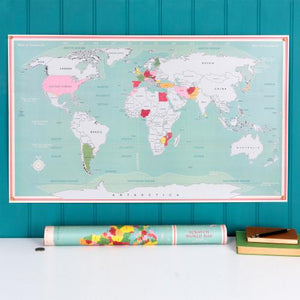 Scratch World Map