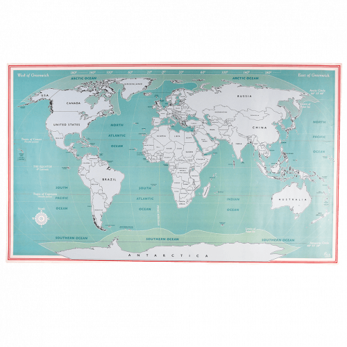 Scratch World Map